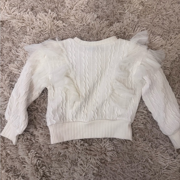 Habitual Cream Cable Knit Sweater - Picture 3 of 5